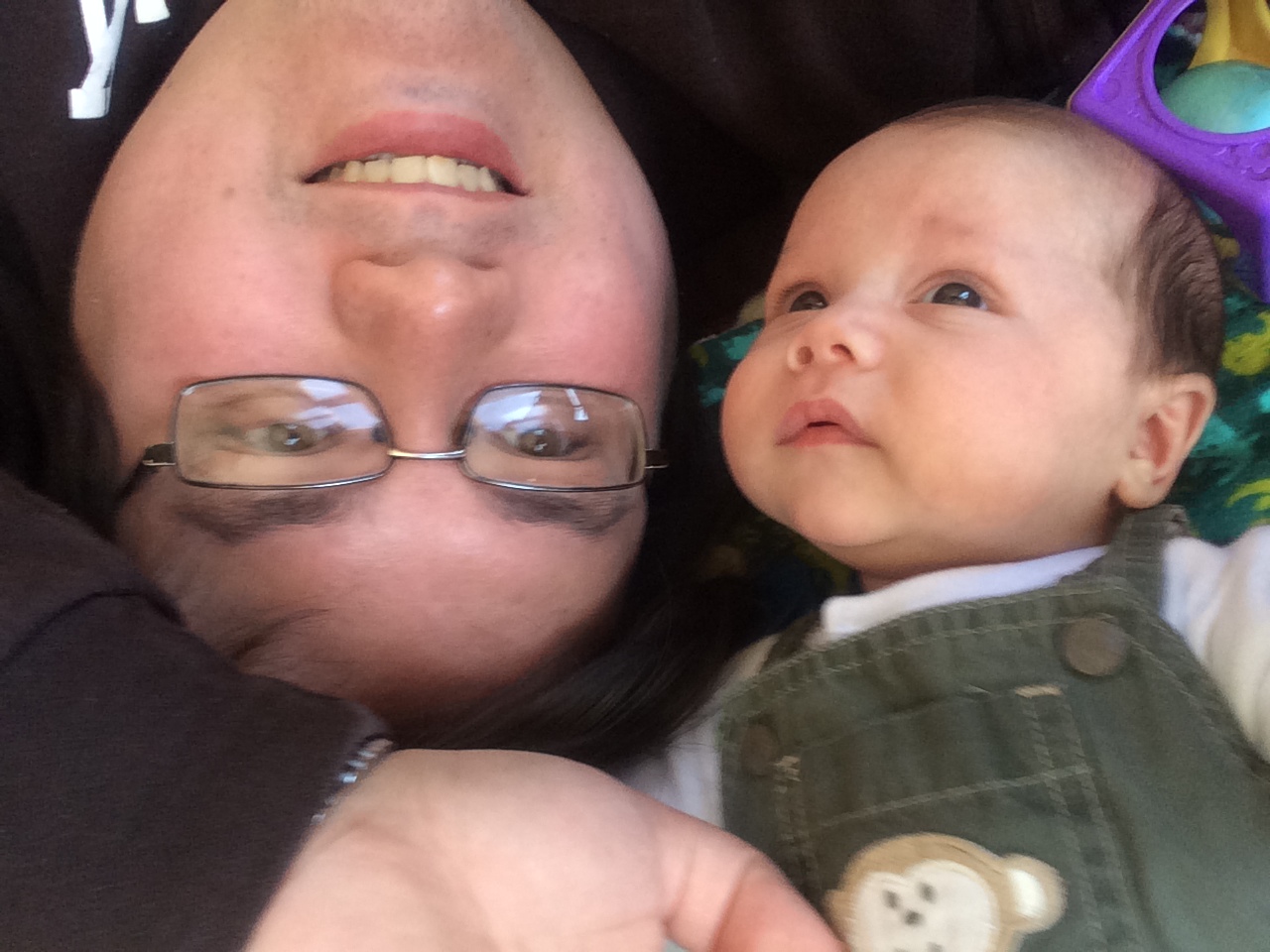 Picture of me with baby Max